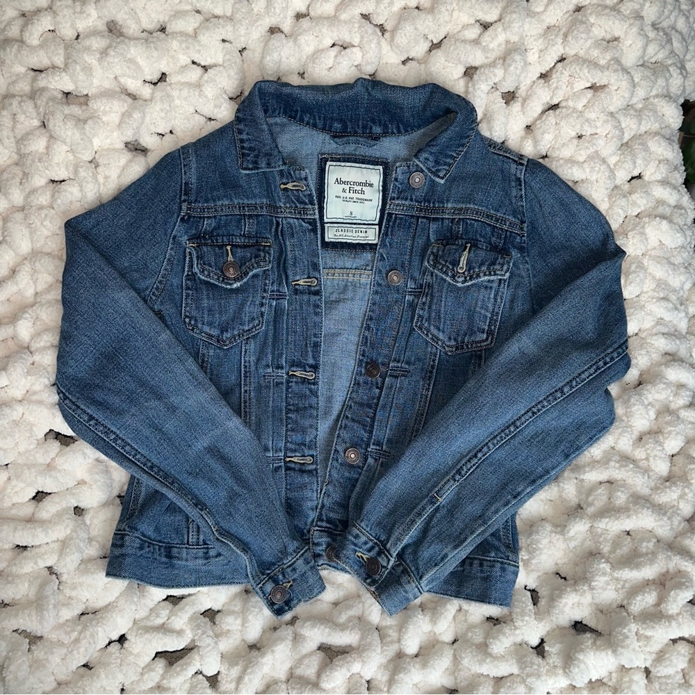 SOLD Abercrombie & Fitch Blue Jean Jacket